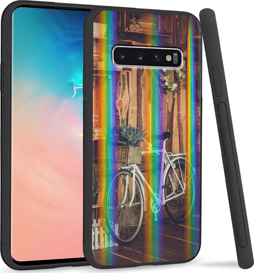 Super Fashion Etui Rainbow Series na Samsung S10 Plus Leśna polana 1