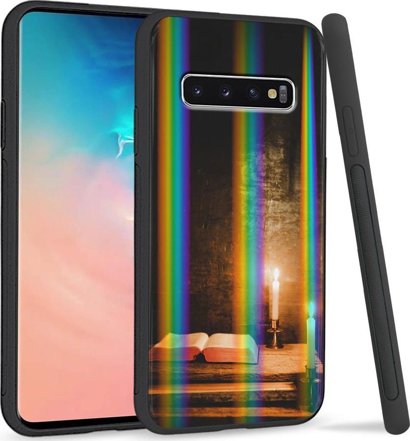 Super Fashion Etui Rainbow Series na Samsung S10 Plus Świece 1
