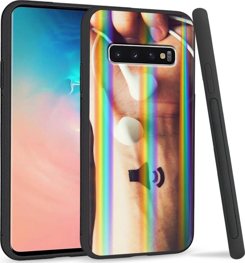 Super Fashion Etui Rainbow Series na Samsung S10 Plus Czas na muzykę 1