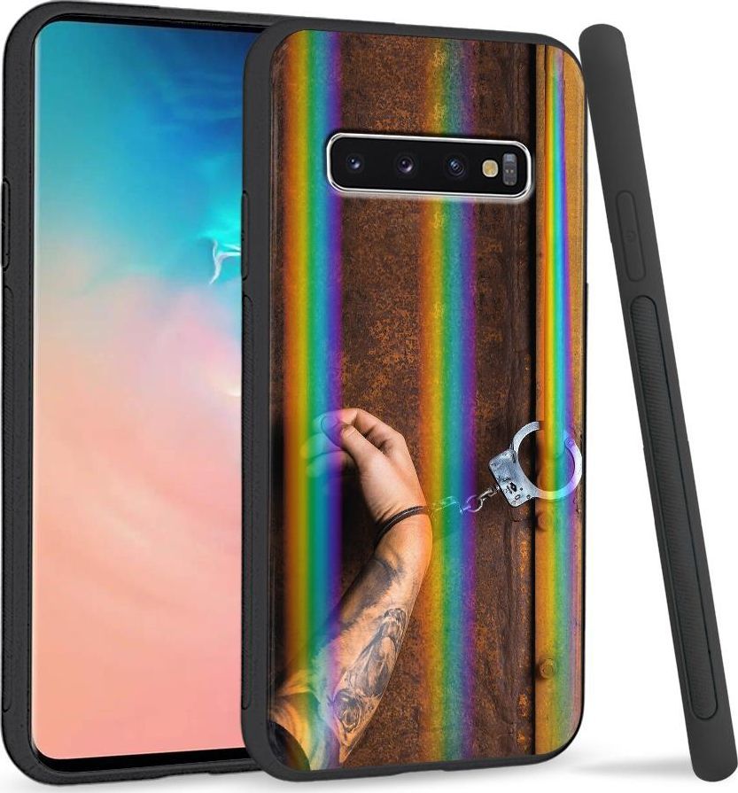 Super Fashion Etui Rainbow Series na Samsung S10 Plus Uwięziony 1