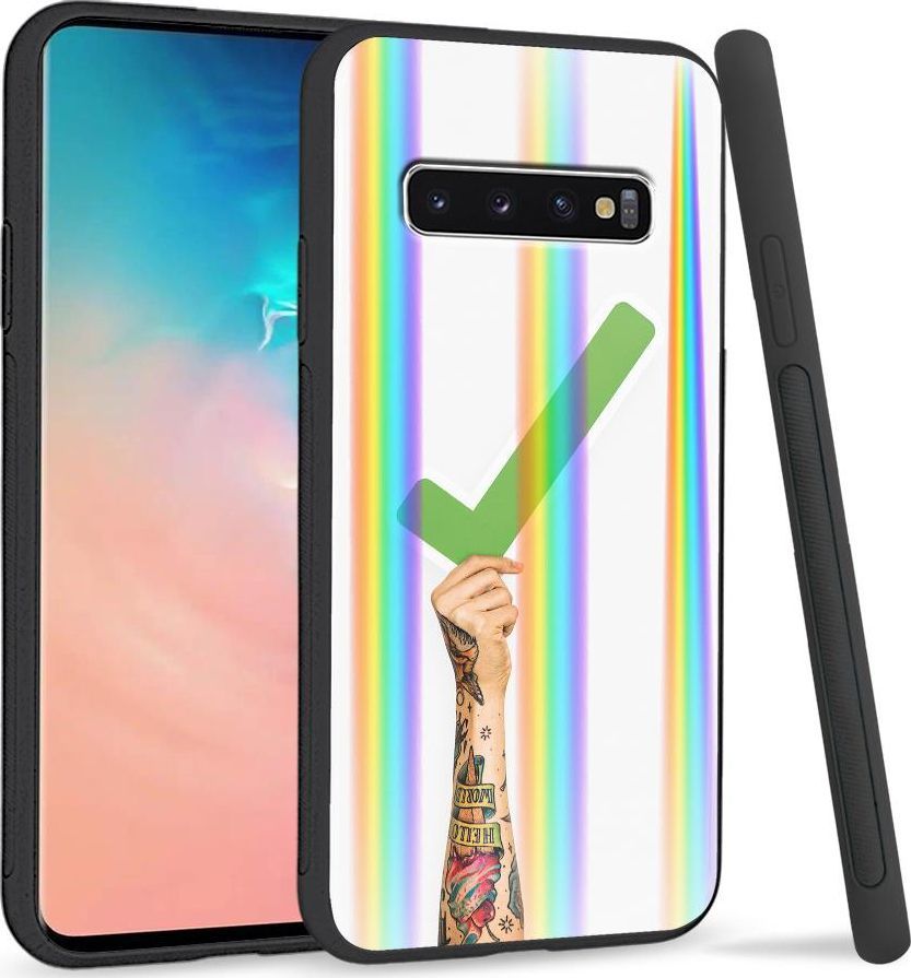 Super Fashion Etui Rainbow Series na Samsung S10 Plus Jestem na tak 1