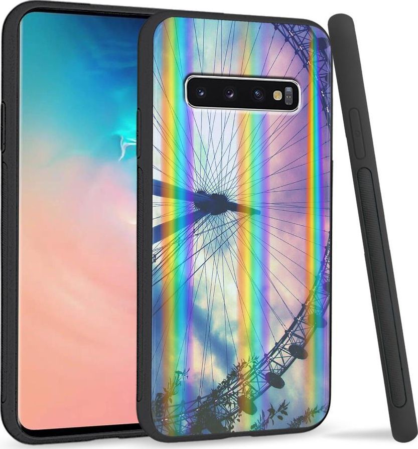 Super Fashion Etui Rainbow Series na Samsung S10 Plus Rollercoster 1