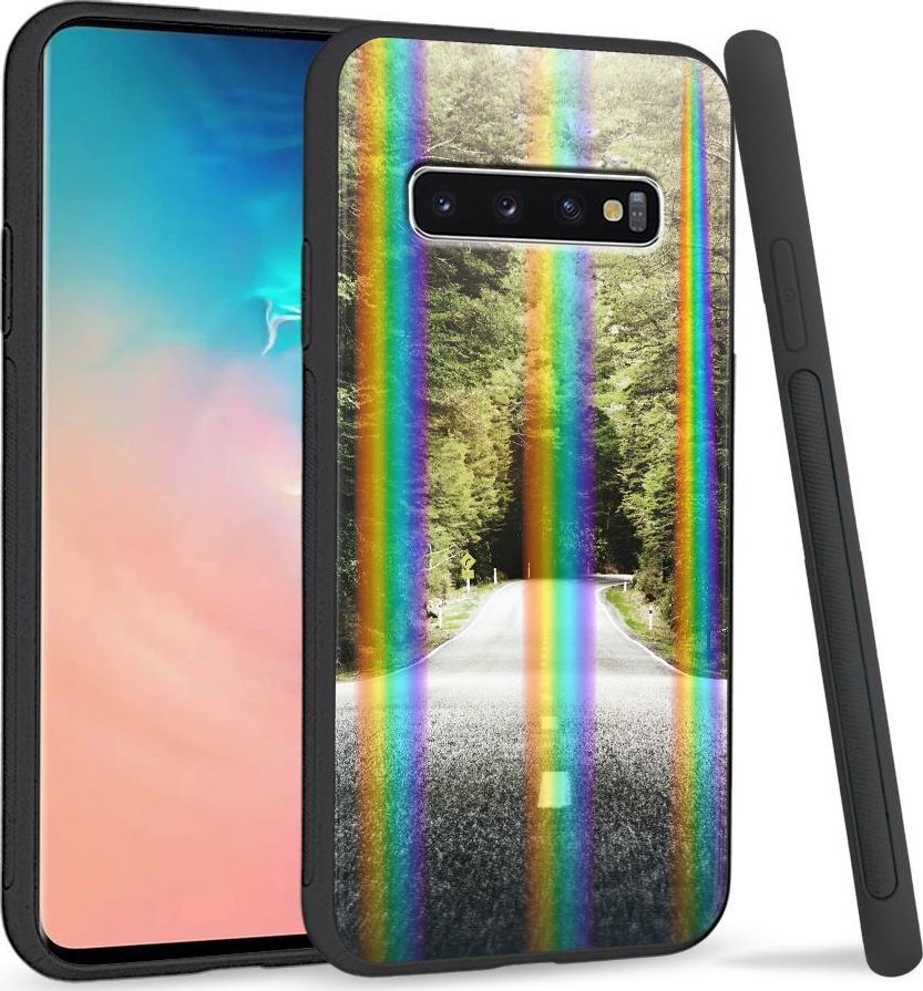 Super Fashion Etui Rainbow Series na Samsung S10 Plus Droga przez las 1