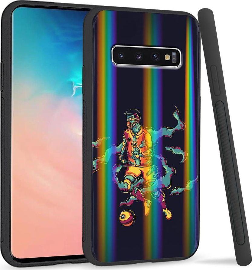 Super Fashion Etui Rainbow Series na Samsung S10 Plus Kosmiczna gra 1