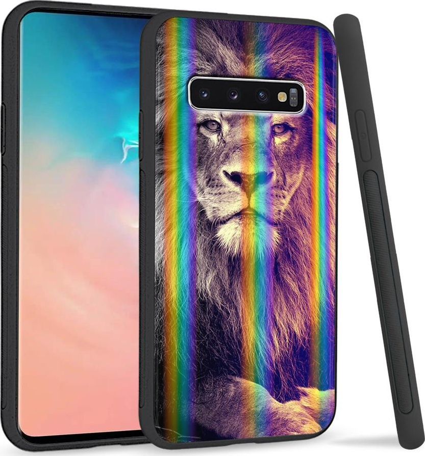 Super Fashion Etui Rainbow Series na Samsung S10 Plus Lew 1