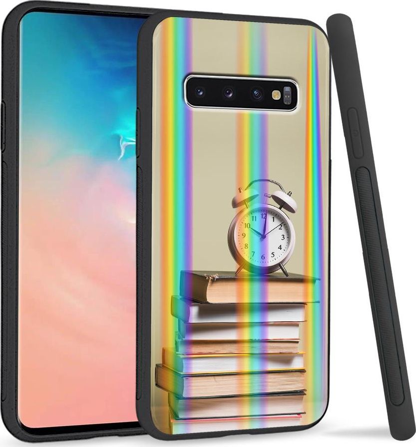 Super Fashion Etui Rainbow Series na Samsung S10 Plus Budzik 1