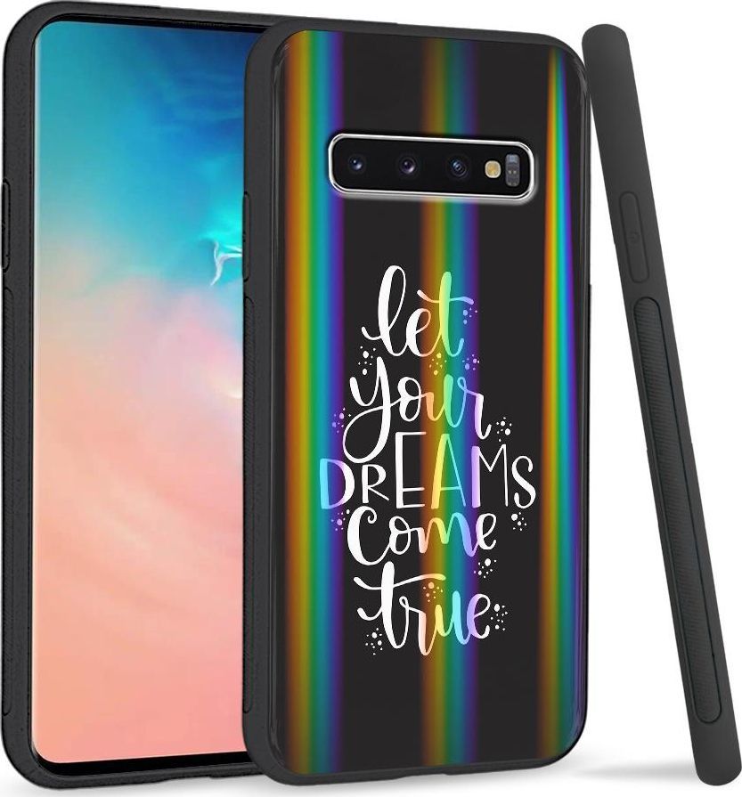 Super Fashion Etui Rainbow Series na Samsung S10 Plus Twoje marzenia 1