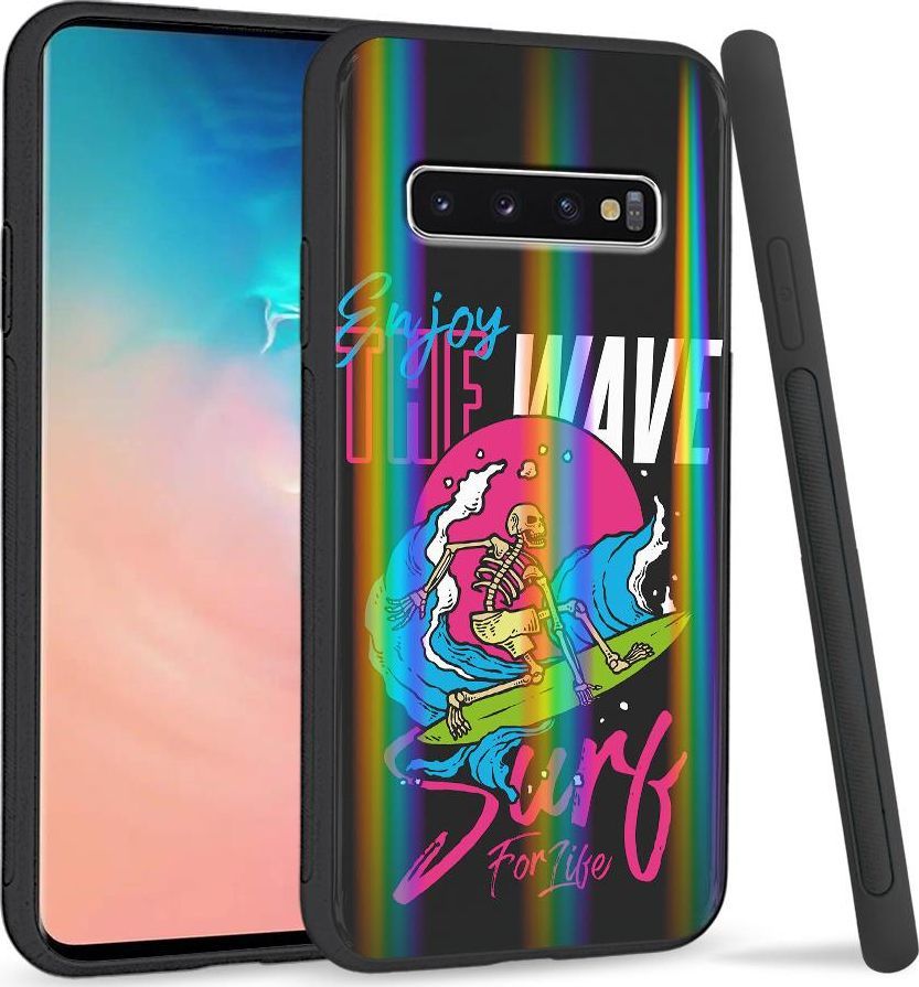 Super Fashion Etui Rainbow Series na Samsung S10 Plus Na fali 1