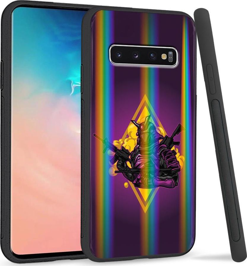 Super Fashion Etui Rainbow Series na Samsung S10 Plus Ninja 1