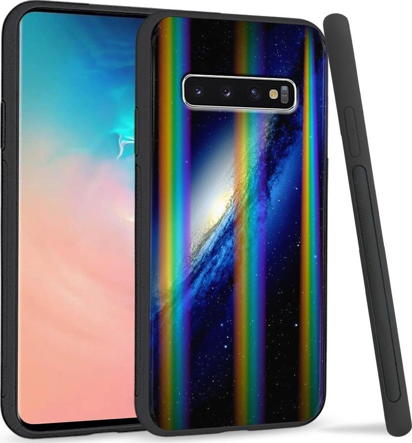 Super Fashion Etui Rainbow Series na Samsung S10 Plus Space 1