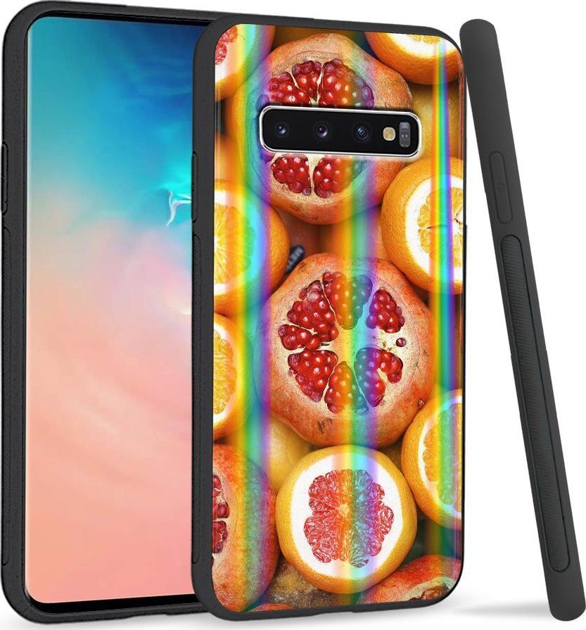 Super Fashion Etui Rainbow Series na Samsung S10 Plus Fruits 1
