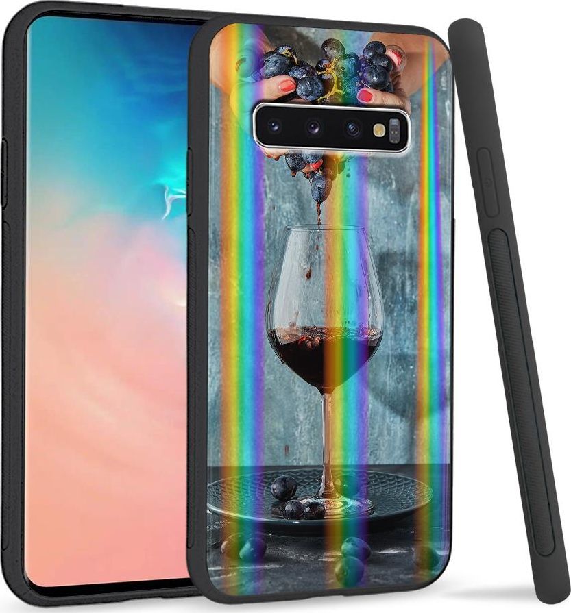 Super Fashion Etui Rainbow Series na Samsung S10 Plus Winogorna 1