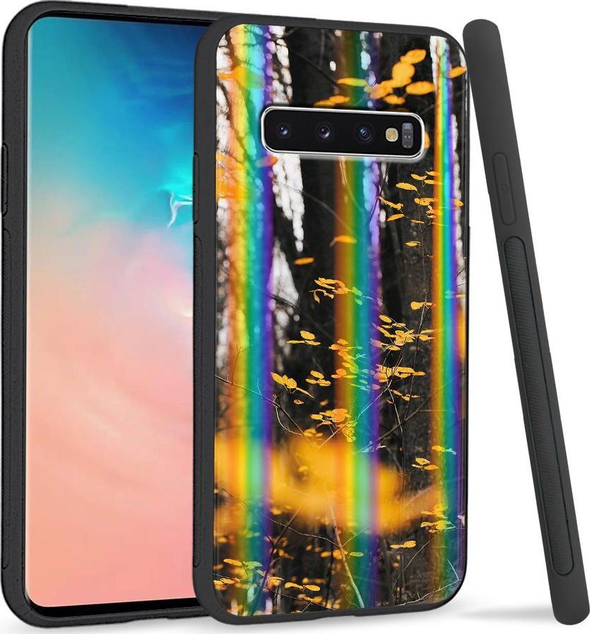 Super Fashion Etui Rainbow Series na Samsung S10 Plus Las 1