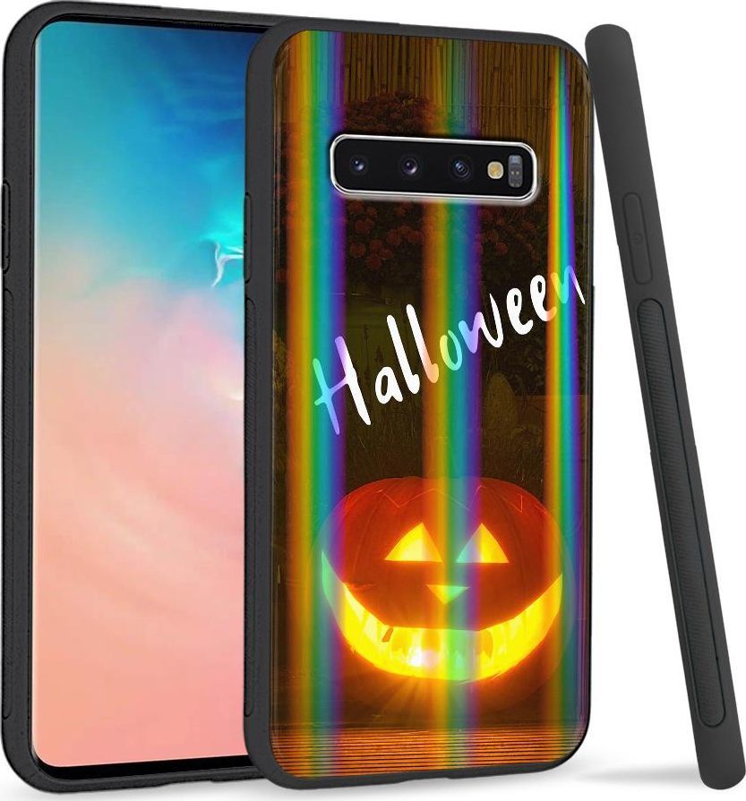Super Fashion Etui Rainbow Series na Samsung S10 Plus Halloween 1