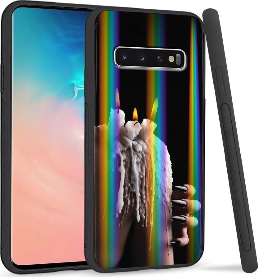 Super Fashion Etui Rainbow Series na Samsung S10 Plus Wosk 1
