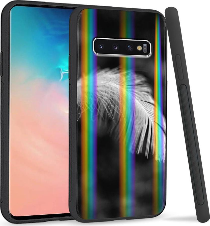 Super Fashion Etui Rainbow Series na Samsung S10 Plus Pióro 1