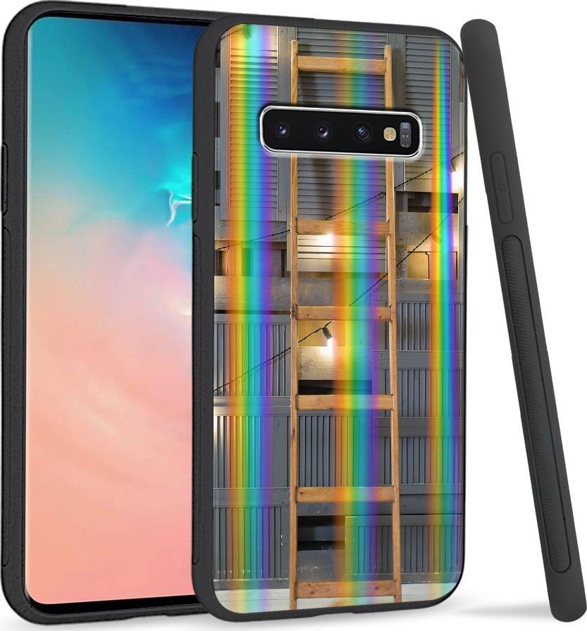 Super Fashion Etui Rainbow Series na Samsung S10 Plus Drabina 1