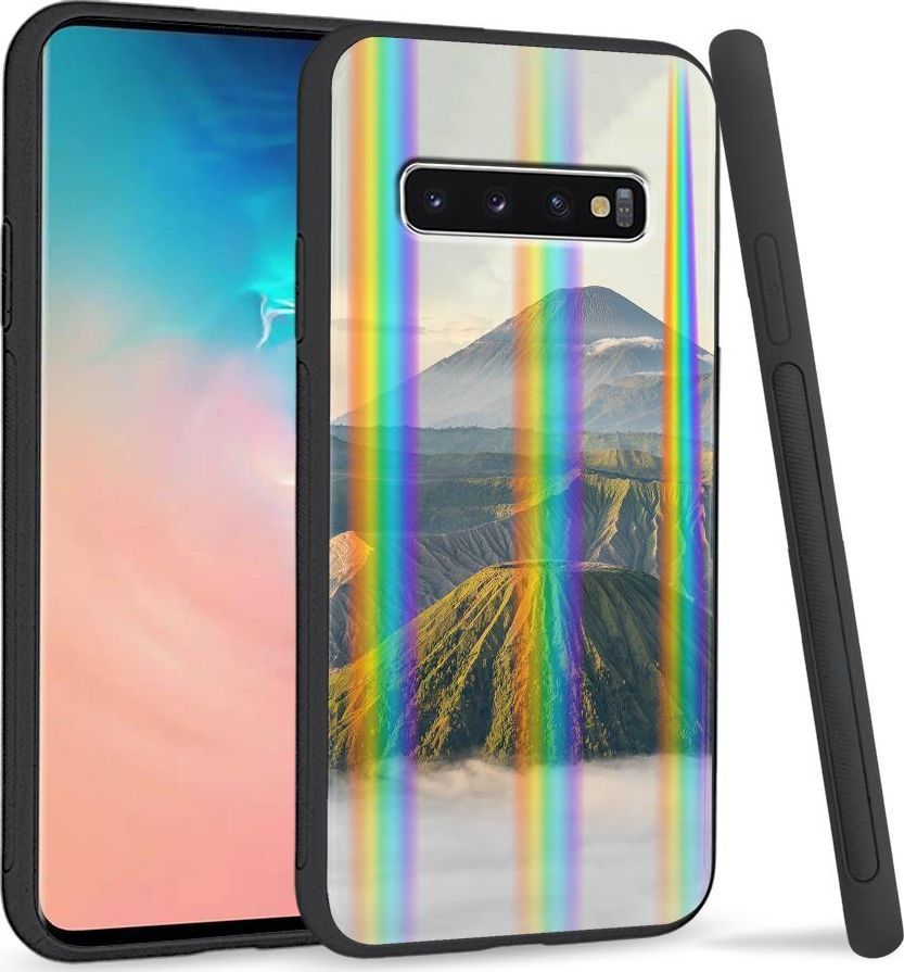Super Fashion Etui Rainbow Series na Samsung S10 Plus Wulkan 1