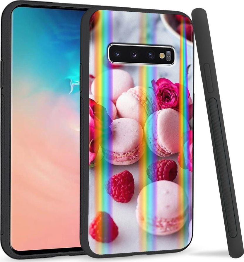 Super Fashion Etui Rainbow Series na Samsung S10 Plus Ciasteczka 1