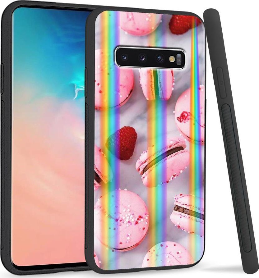 Super Fashion Etui Rainbow Series na Samsung S10 Plus Ciastka 1