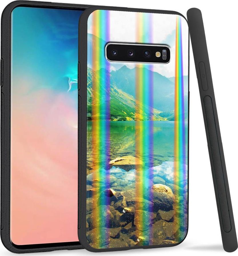 Super Fashion Etui Rainbow Series na Samsung S10 Plus Jezioro 1