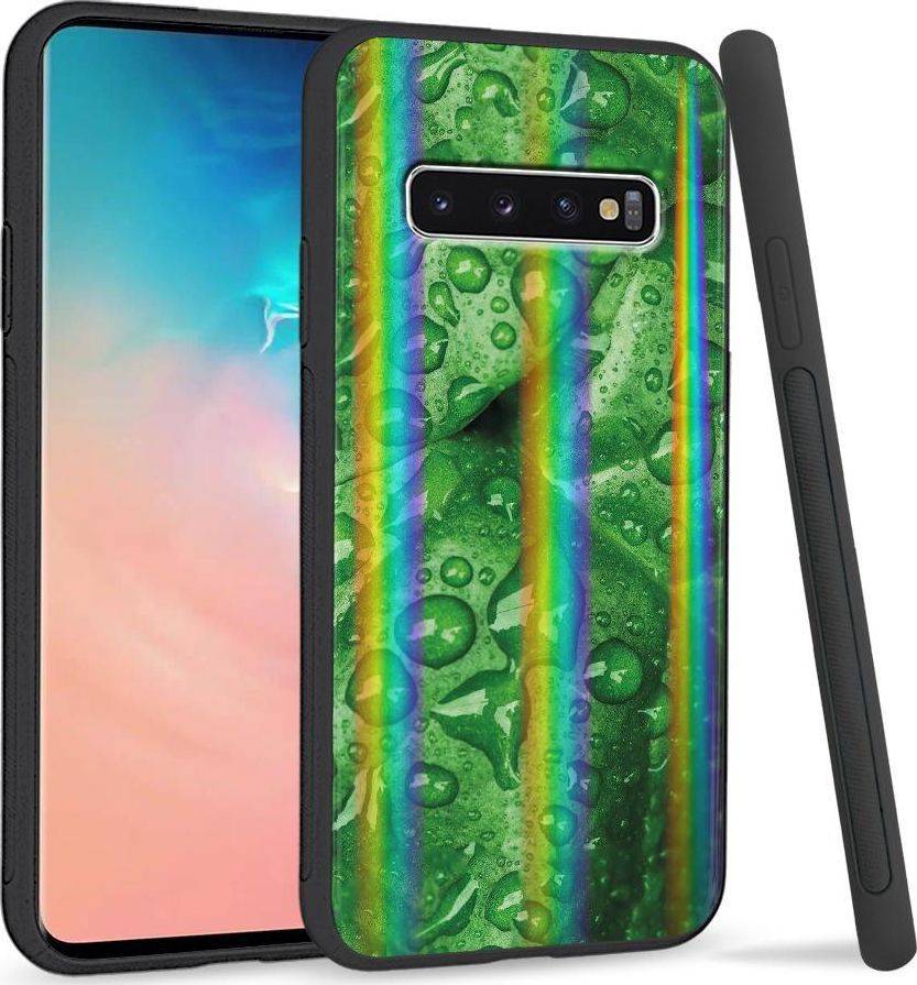 Super Fashion Etui Rainbow Series na Samsung S10 Plus Krople 1
