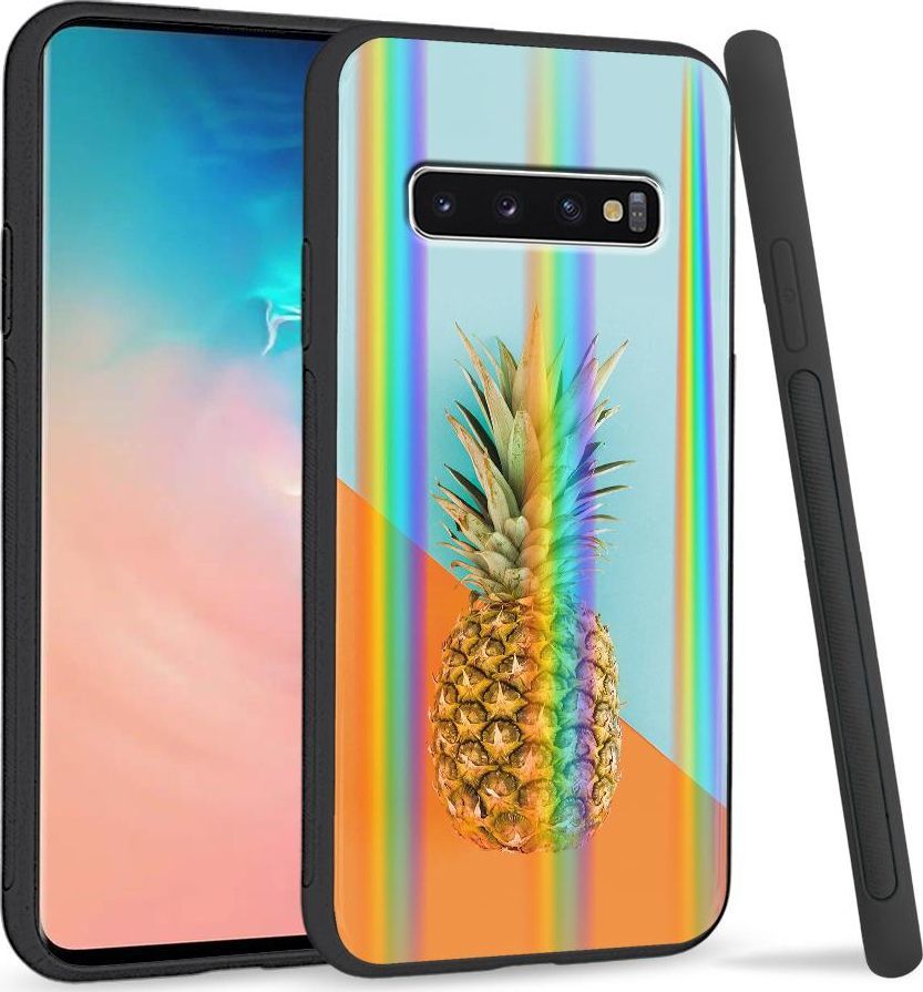 Super Fashion Etui Rainbow Series na Samsung S10 Plus Bromeliaceae 1
