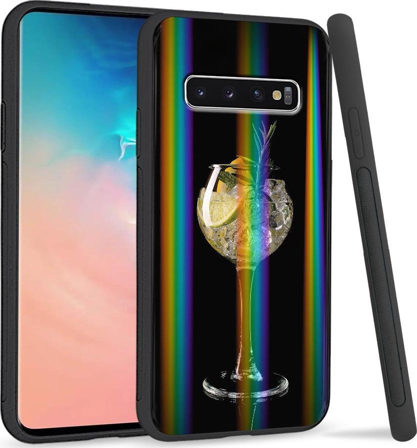 Super Fashion Etui Rainbow Series na Samsung S10 Plus Drink 1