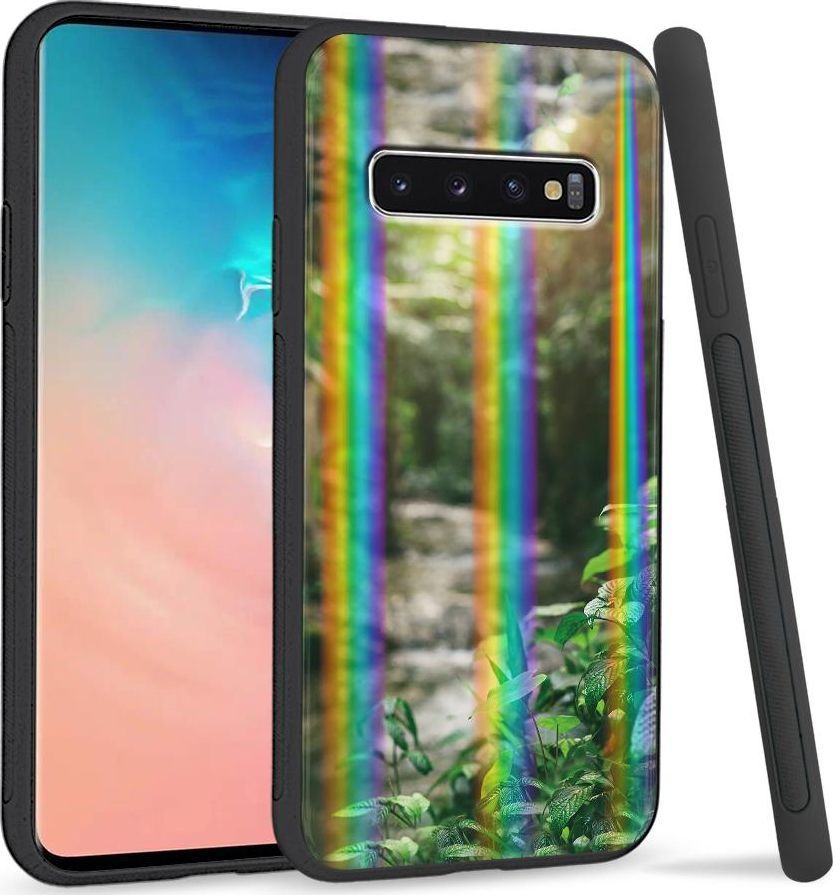 Super Fashion Etui Rainbow Series na Samsung S10 Plus Puszcza 1