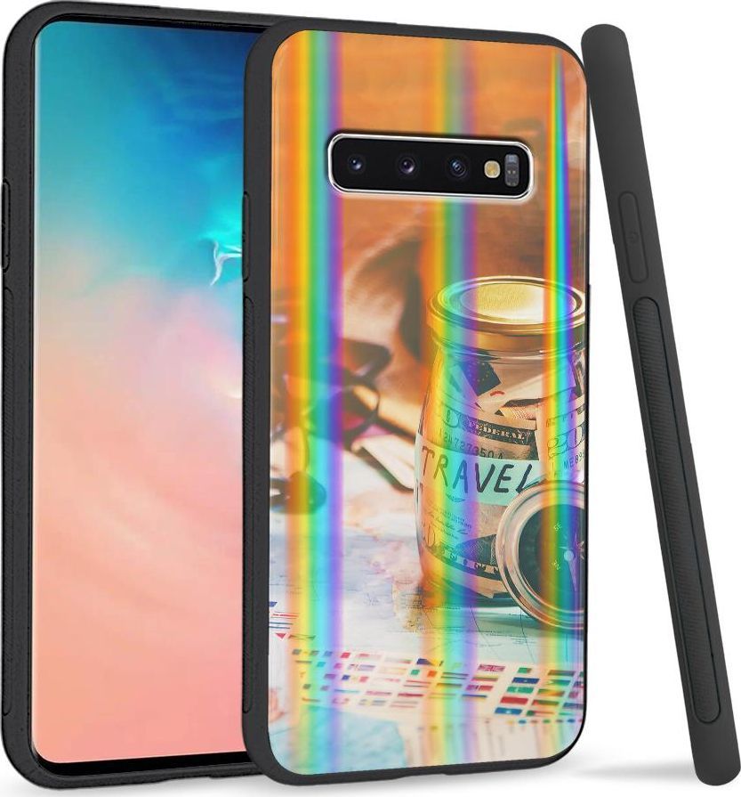 Super Fashion Etui Rainbow Series na Samsung S10 Plus Słoik 1