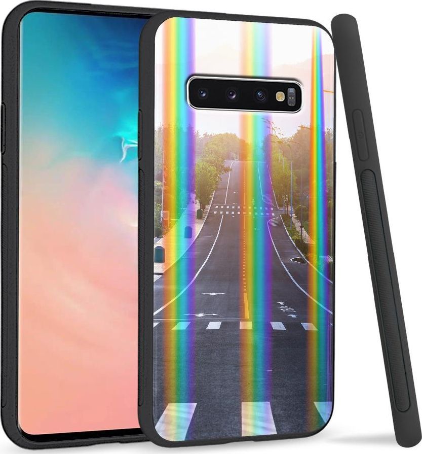 Super Fashion Etui Rainbow Series na Samsung S10 Plus Droga w górę 1