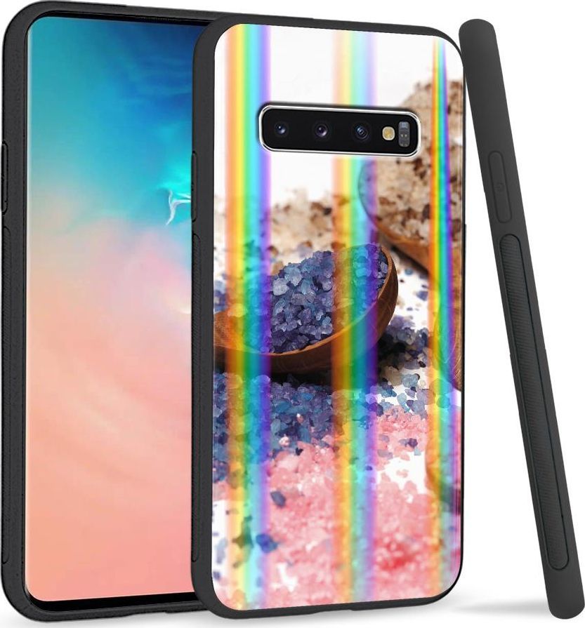 Super Fashion Etui Rainbow Series na Samsung S10 Plus Sól 1