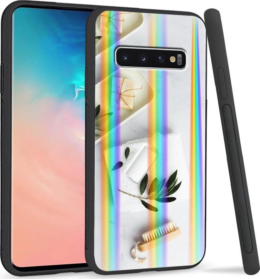 Super Fashion Etui Rainbow Series na Samsung S10 Plus Ulubiony zestaw 1