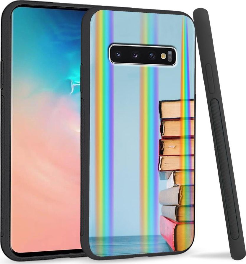 Super Fashion Etui Rainbow Series na Samsung S10 Plus Lubię czytać 1