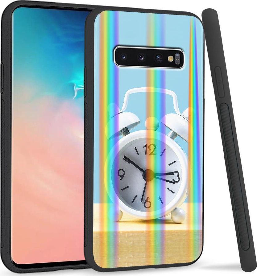 Super Fashion Etui Rainbow Series na Samsung S10 Plus Czas wstawać 1