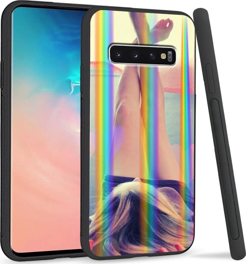 Super Fashion Etui Rainbow Series na Samsung S10 Plus Lady 1