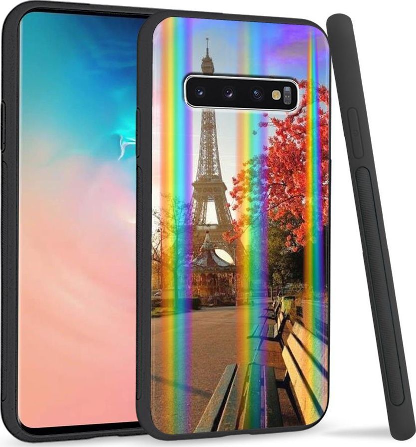 Super Fashion Etui Rainbow Series na Samsung S10 Plus Paris 1