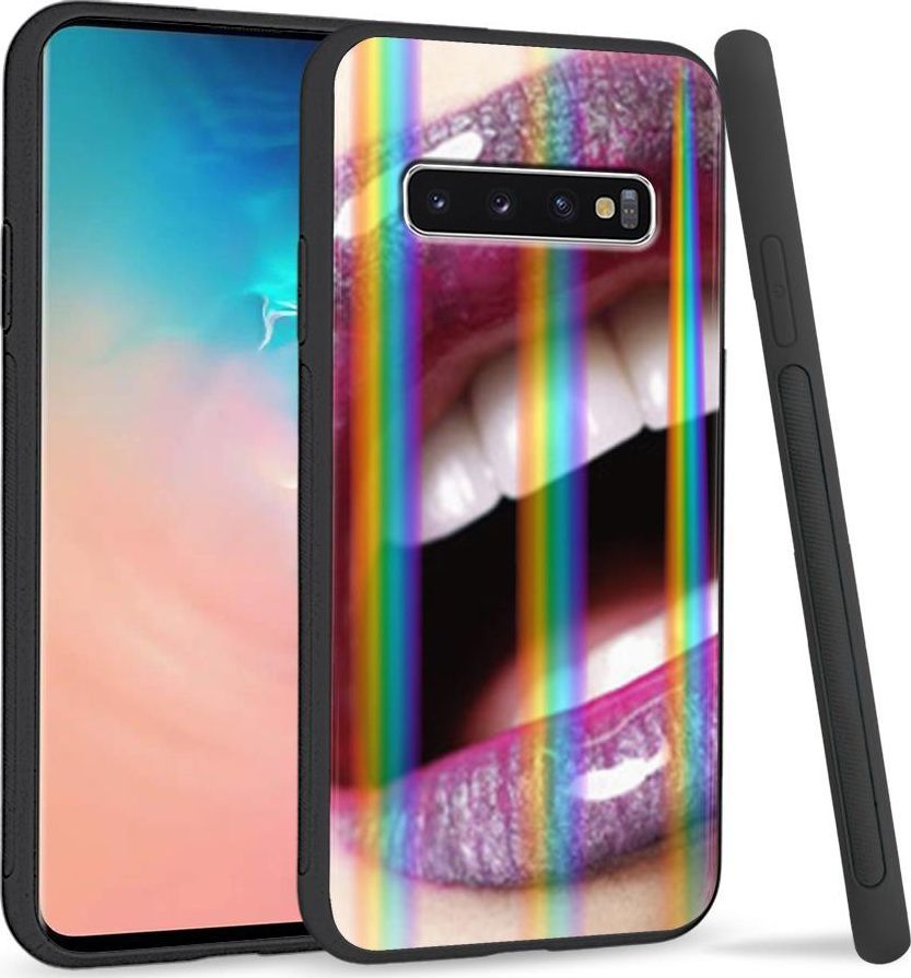 Super Fashion Etui Rainbow Series na Samsung S10 Plus Lips 1