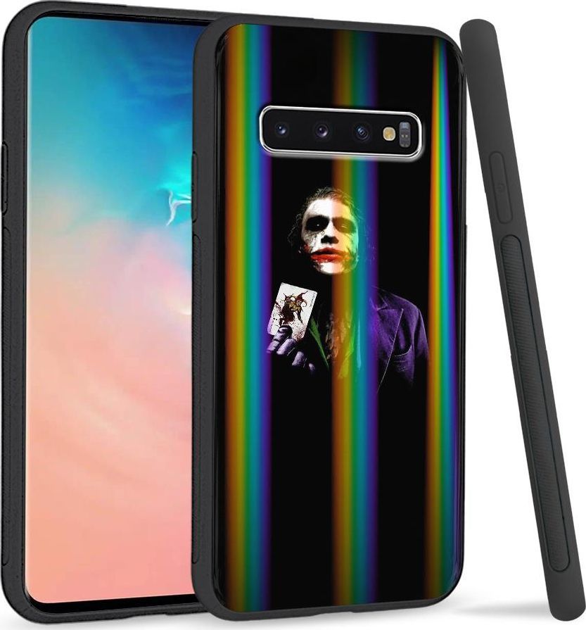 Super Fashion Etui Rainbow Series na Samsung S10 Plus Czarny Joker 1