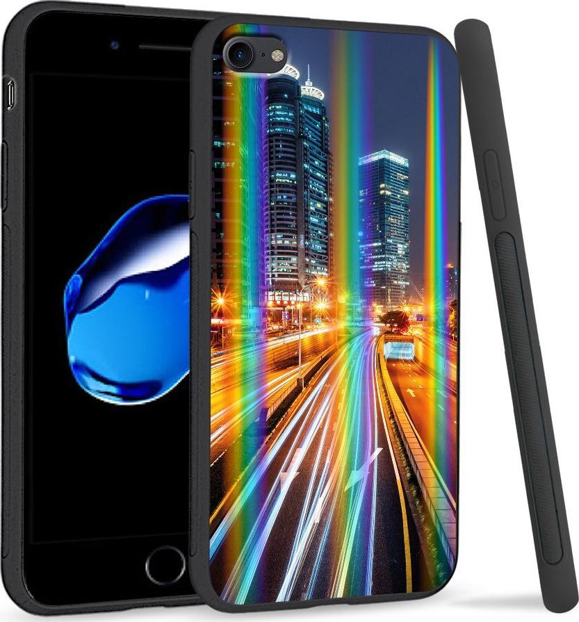 Super Fashion Etui Rainbow Series na Apple iPhone 7 Night City 1