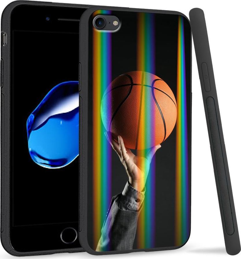 Super Fashion Etui Rainbow Series na Apple iPhone 7 Basketball 1