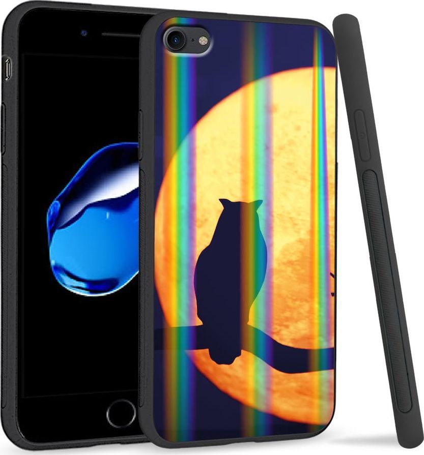 Super Fashion Etui Rainbow Series na Apple iPhone 7 Night Owl 1
