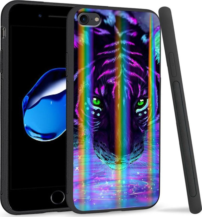 Super Fashion Etui Rainbow Series na Apple iPhone 7 Tiger 1