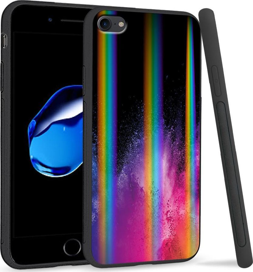 Super Fashion Etui Rainbow Series na Apple iPhone 7 Splash Colors 1