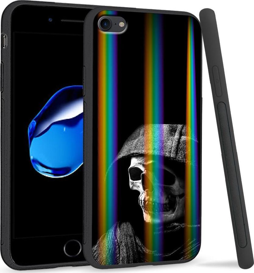 Super Fashion Etui Rainbow Series na Apple iPhone 7 Szkieletor 1
