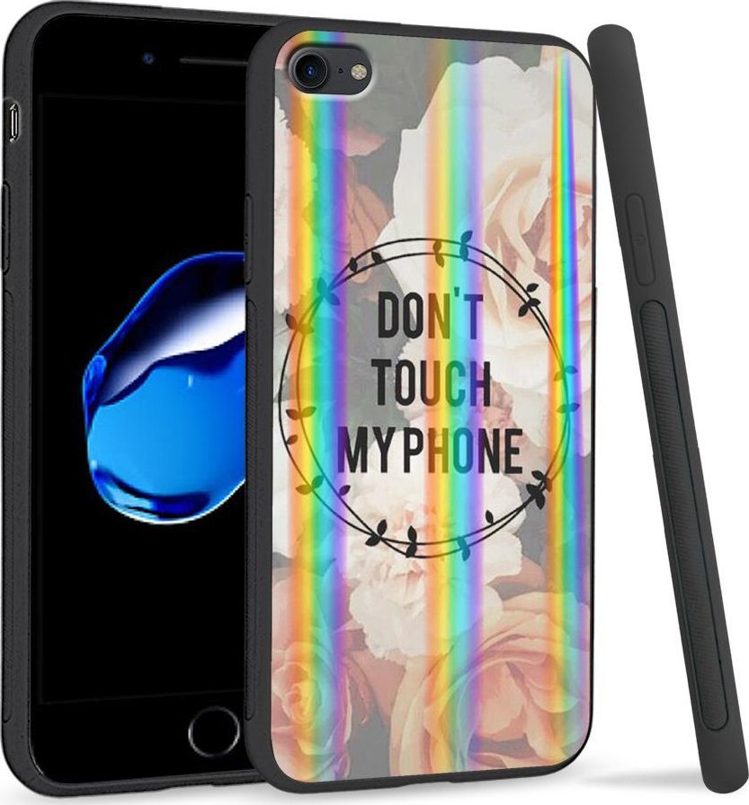 Super Fashion Etui Rainbow Series na Apple iPhone 7 Don't Touch My Phone II 1