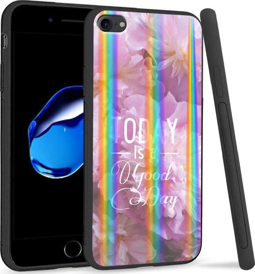 Super Fashion Etui Rainbow Series na Apple iPhone 7 Today is a good day 1