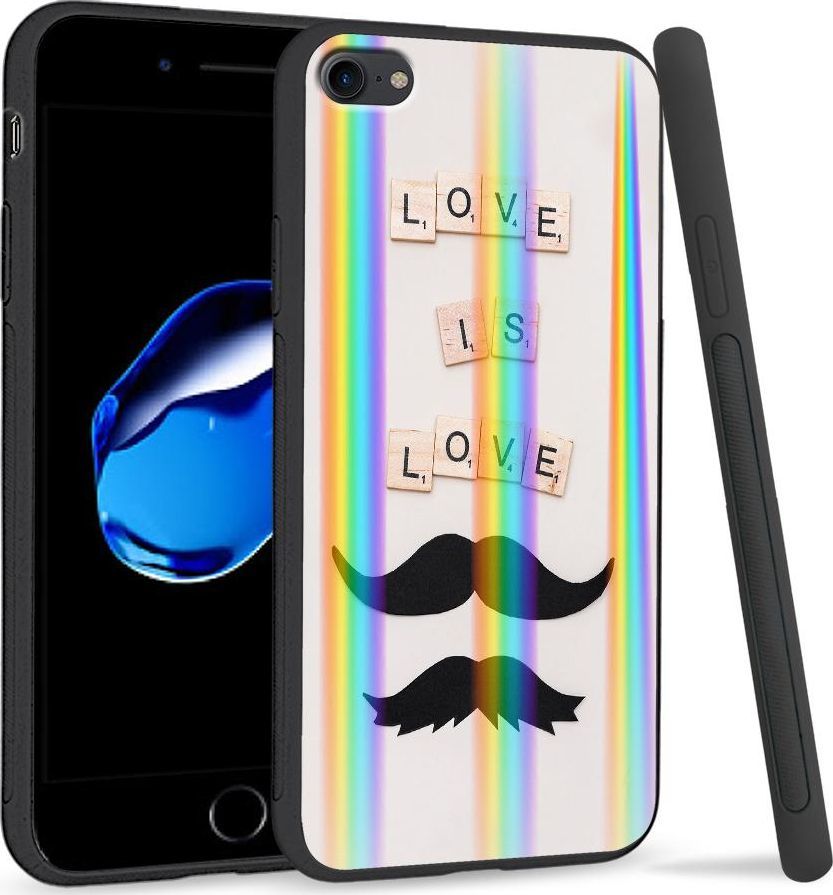 Super Fashion Etui Rainbow Series na Apple iPhone 7 Love is love 1