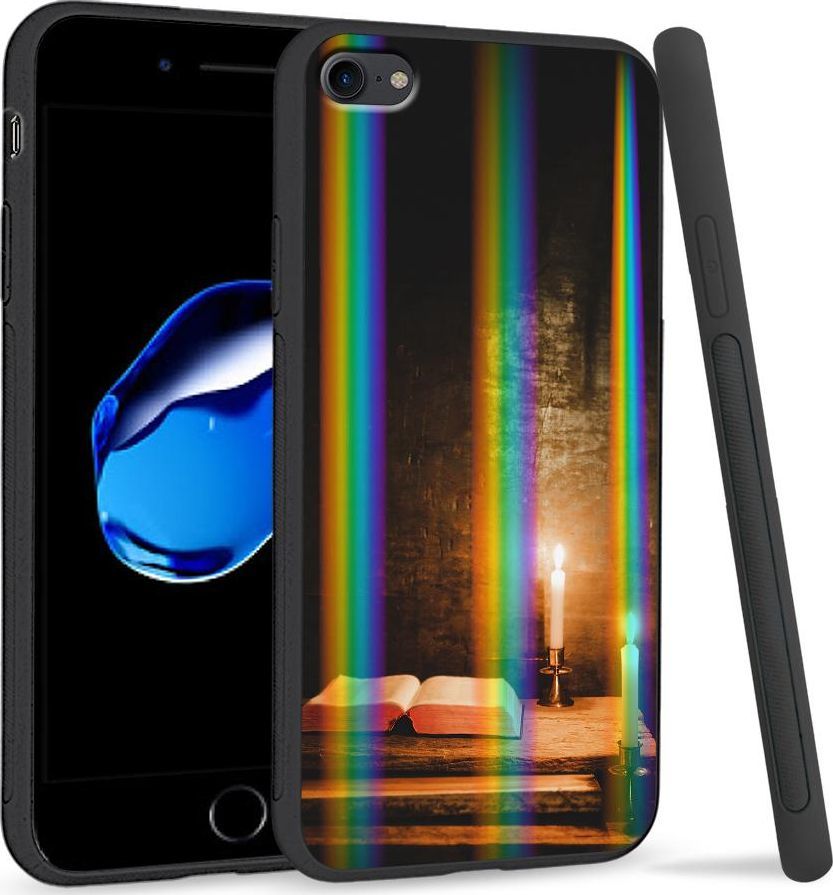 Super Fashion Etui Rainbow Series na Apple iPhone 7 Świece 1