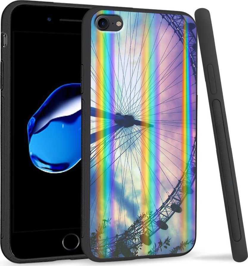 Super Fashion Etui Rainbow Series na Apple iPhone 7 Rollercoster 1